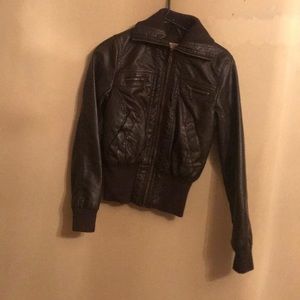 Leather jacket